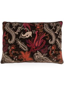 Anke Drechsel coussin à motif cachemire - Marron