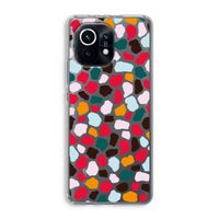 Colored Giraffe: Xiaomi Mi 11 Transparant Hoesje