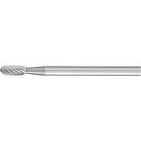 PFERD TOOLS 21210053 Freesstift Druppel Lengte 37 mm Afmeting, Ø 3 mm Werklengte 7 mm Schachtdiameter 3 mm