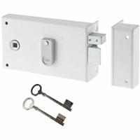 Slot Yale YAH37D 19,5 x 7 x 14 cm Wit Staal Deuren