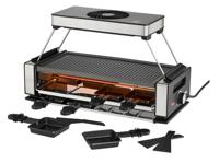 Unold 48785 raclette 8 persoon/personen 1200 W Zwart, Roestvrijstaal