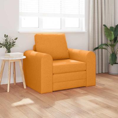 Slaapbank Donkergeel 98 x 71 x 83 cm Stof