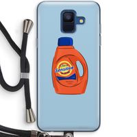 Ultra Sensitive: Samsung Galaxy A6 (2018) Transparant Hoesje met koord