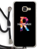 Abstract Spectrum: Samsung Galaxy A3 (2016) Transparant Hoesje met koord
