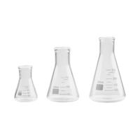 Laboratorium Glazen - Erlenmeyer Kolven - 3-delige set