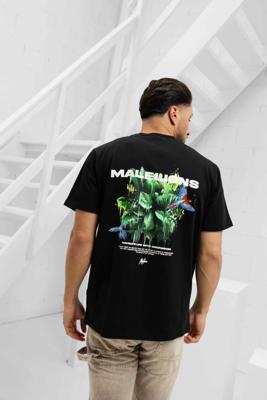 Malelions Parrot T-Shirt Heren Zwart - Maat XL - Kleur: Zwart | Soccerfanshop