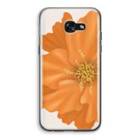 Orange Ellila flower: Samsung Galaxy A5 (2017) Transparant Hoesje