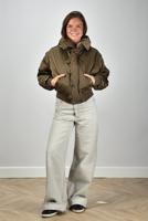 Marant Etoile jas Elisa MA0425FA-C3C01E khaki