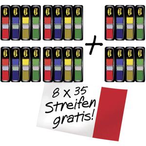 3M Plakmarker FT600002966 Rood, Blauw, Geel, Groen