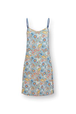 Pip Studio Diezel Nachthemd Mouwloos Jameela Blauw S