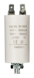 Fixapart W1-11005N Condensator 4.5 uf / 450 V + Aarde