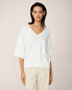 Msch Copenhagen Mscheslina Rachelle 2 4 V Pullover Egret
