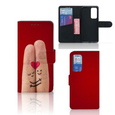 Huawei P40 | Wallet Case | met Pasjes | Liefde - Origineel Romantisch Cadeau