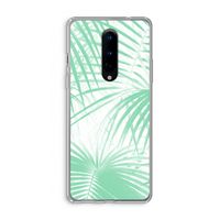 Palmbladeren: OnePlus 8 Transparant Hoesje