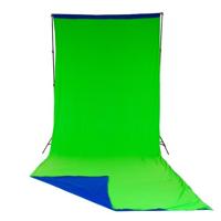 Manfrotto LL LC5887 Chromakey Curtain 300x700cm blue/green Reversible