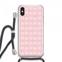 Ass 'n Titties: iPhone XS Max Transparant Hoesje met koord