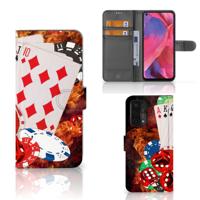 OPPO A54 5G | A74 5G | A93 5G | Wallet Case | met Pasjes | Casino