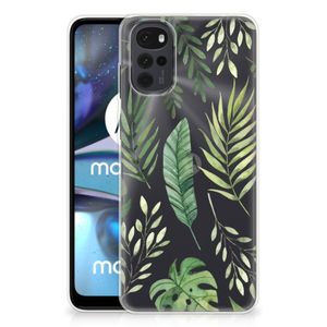 Motorola Moto G22 TPU Case Leaves