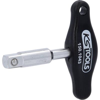 KS Tools 150.1043 150.1043 T-handgreep Aandrijving 3/8 (10 mm) 75 mm 1 stuk(s)