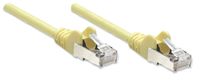 Intellinet 330718 RJ45 Netwerkkabel, patchkabel CAT 5e SF/UTP 7.50 m Geel 1 stuk(s) - thumbnail