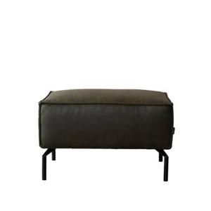 Bronx71 Hocker Kansas eco-leer olive green