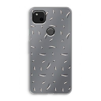 Hipster stripes: Google Pixel 4a Transparant Hoesje