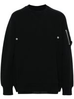 sacai sweat à logo - Noir - thumbnail