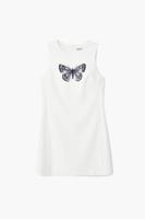 Vlinderjurk - WHITE - XL