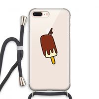 Frisco: iPhone 8 Plus Transparant Hoesje met koord Frisco: iPhone 8 Plus Transparant Hoesje met koord