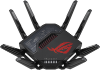 ASUS ROG Rapture GT-BE98 draadloze router 10 Gigabit Ethernet Quad-band (2.4 GHz / 5 GHz-1 / 5 GHz-2 / 6 GHz) Zwart - thumbnail