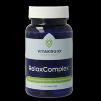 Vitakruid RelaxComplex oa Magnesium Tauraat & Vitamine D3 30 Tabletten