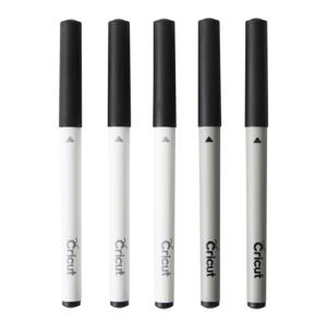Cricut Explore / Maker Multi-size Pen Set 5-pack - zwart
