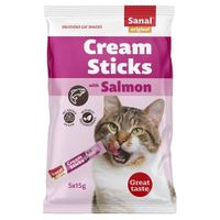 Cream sticks kat zalm