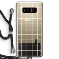 Rooster 2: Samsung Galaxy Note 8 Transparant Hoesje met koord