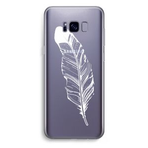 Pluim: Samsung Galaxy S8 Plus Transparant Hoesje