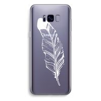 Pluim: Samsung Galaxy S8 Plus Transparant Hoesje