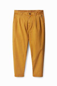 Comfortabele chino - YELLOW - 32