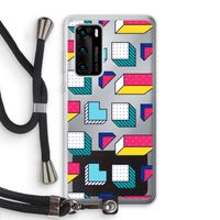 8-bit N°7: Huawei P40 Transparant Hoesje met koord