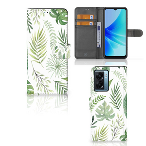 OPPO A77 5G | A57 5G Hoesje Leaves