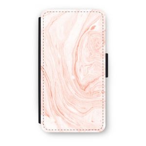 Peach bath: iPhone XS Flip Hoesje