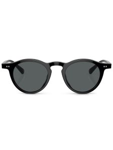 Oliver Peoples lunettes de soleil à monture ronde - Noir