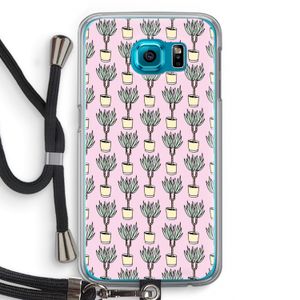 Boompje: Samsung Galaxy S6 Transparant Hoesje met koord