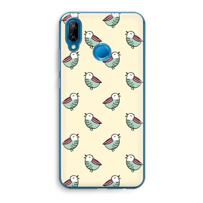 Vogeltjes: Huawei P20 Lite Transparant Hoesje