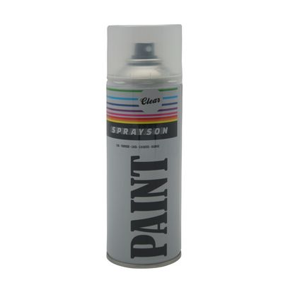 Sprayson Verf Spuitbus - Spuitlak - Blanke Lak - 400 ml - 12 stuks