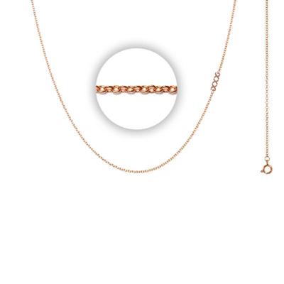 iXXXi Ketting met Logo 1 mm Rosé 40 cm