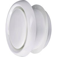 Wallair N35910 Tellerventiel Kunststof Geschikt voor buisdiameter: 10 cm