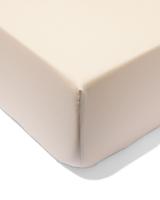 HEMA Hoeslaken 160x200cm hotel katoen percal beige (beige)