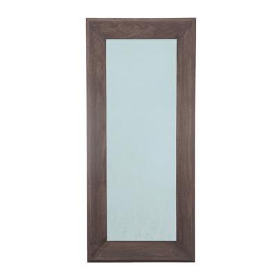 Nicka Brown mango houten rechthoekige spiegel S