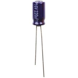 Panasonic ECA-1CM221 Elektrolytische condensator Radiaal bedraad 2.5 mm 220 µF 16 V 20 % (Ø) 6.3 mm 1 stuk(s)