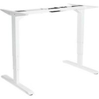 Equip 650804 Electrisch 2poot/poten Wit frame voor stabureau